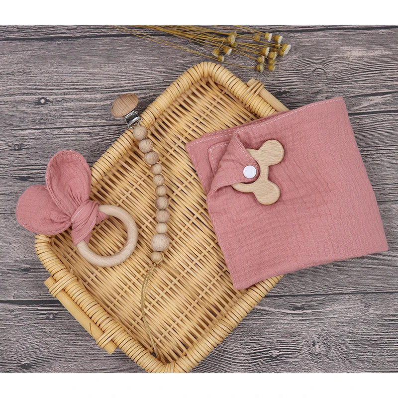 100% muslin cotton gift box