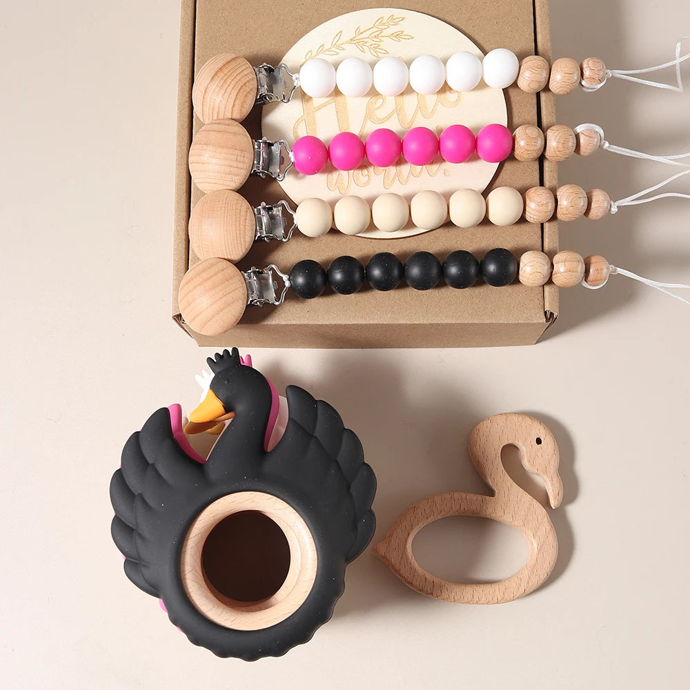 4pcs swan Gift Set