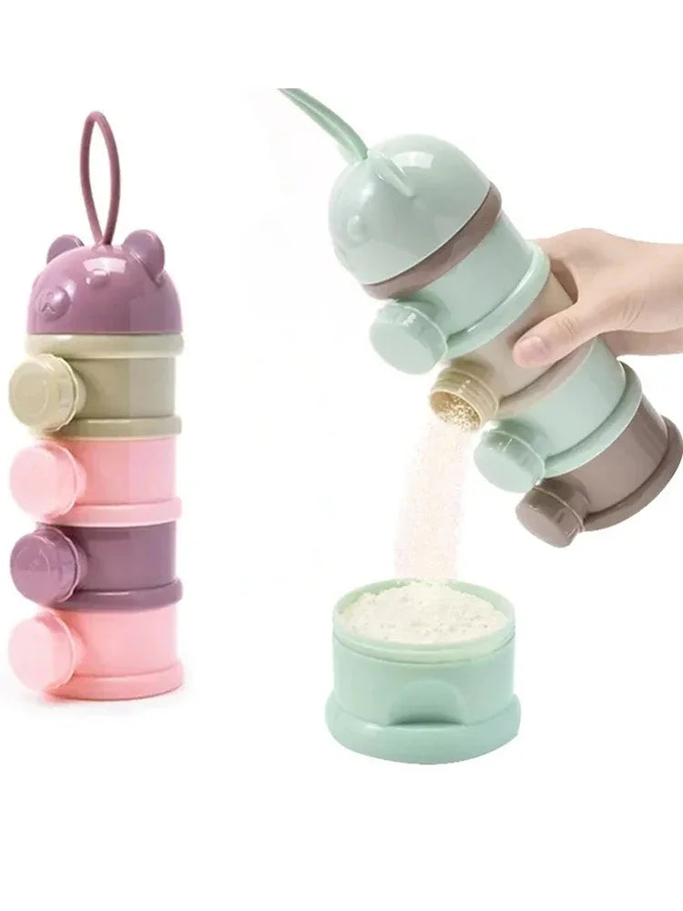 4Layer Portable Milk Powder Box