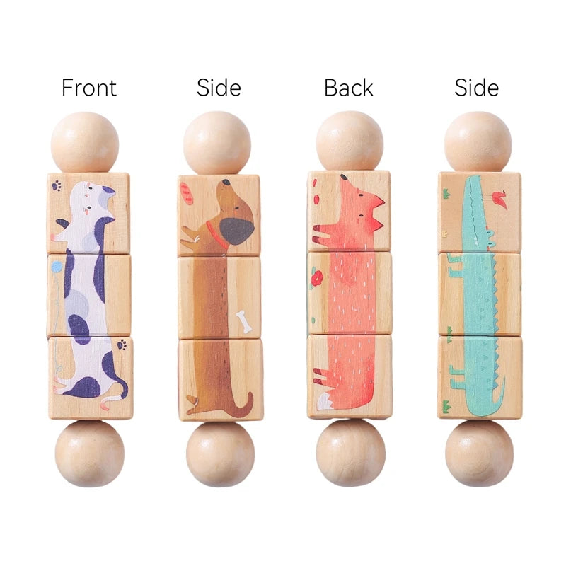 Wooden Hand bell Toy