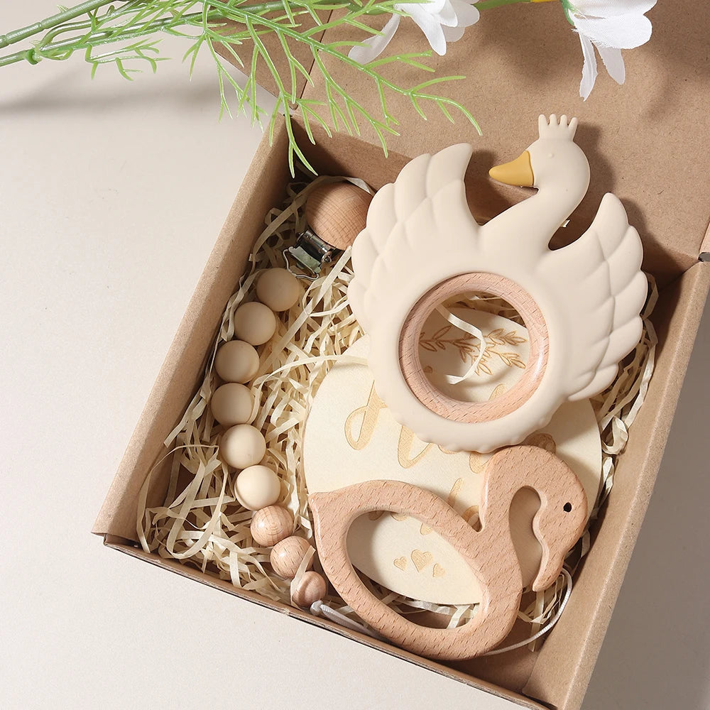4pcs swan Gift Set