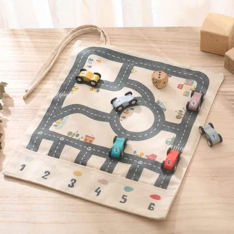 35*31CM Car Traffic Road Map