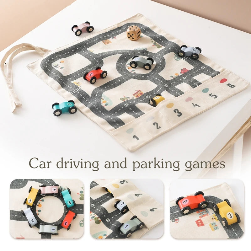 35*31CM Car Traffic Road Map