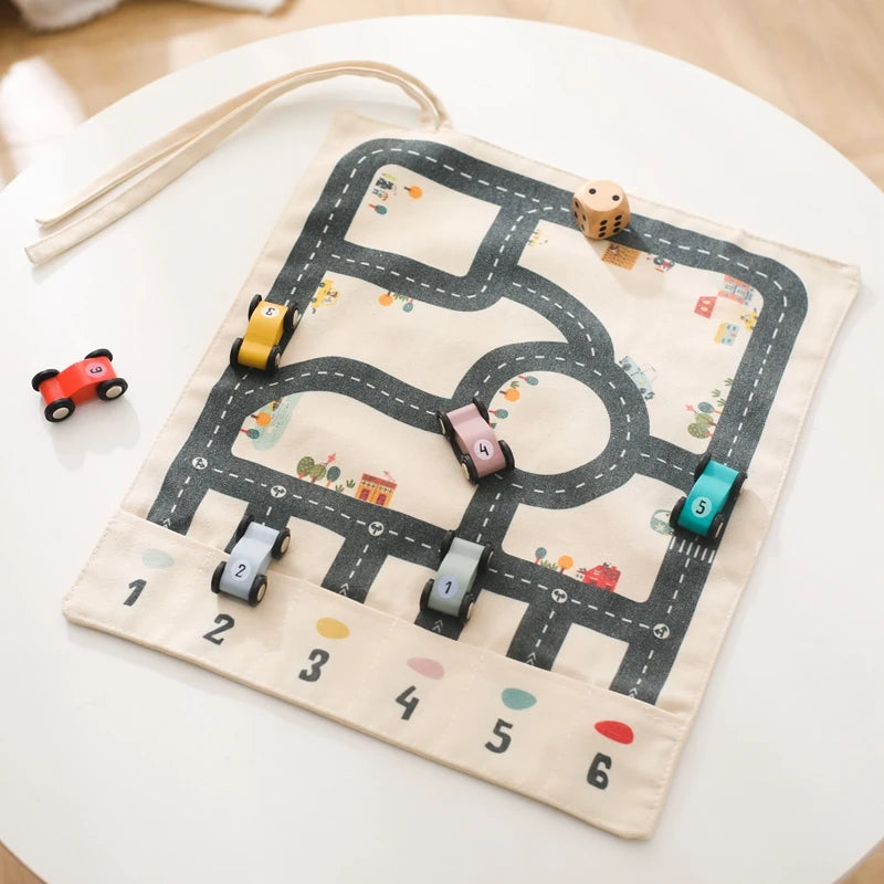 35*31CM Car Traffic Road Map