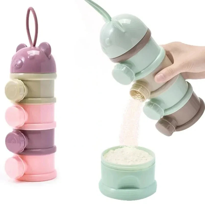 4Layer Portable Milk Powder Box