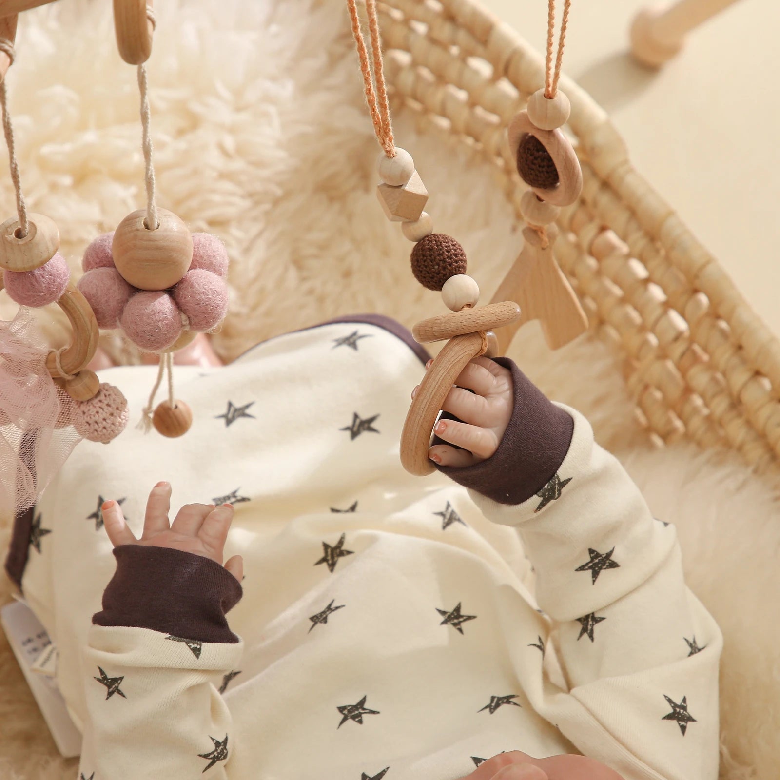 Decor Wood Nursery Sensory Toy
