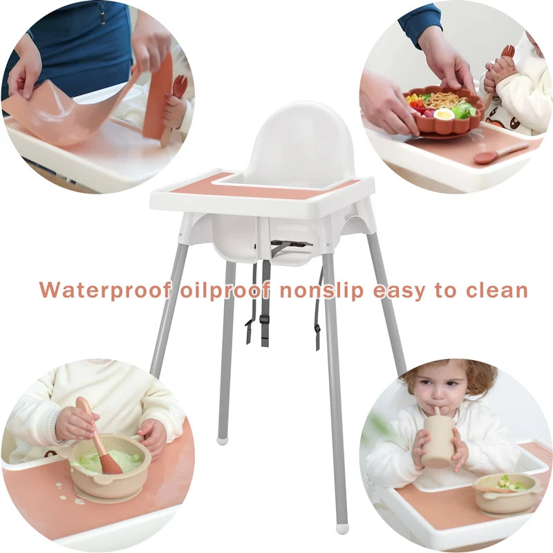 High Chair Feeding Table cloth