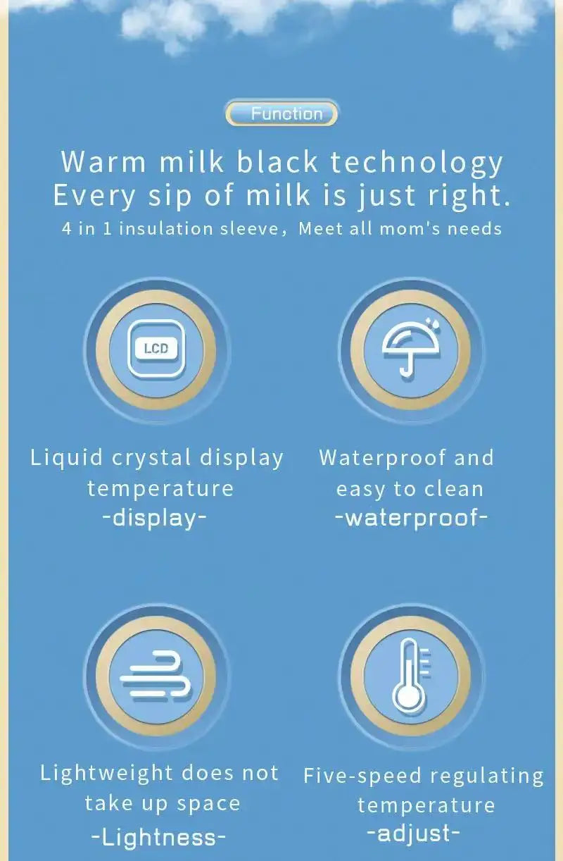 Portable Baby Bottle Insulation Sleeve