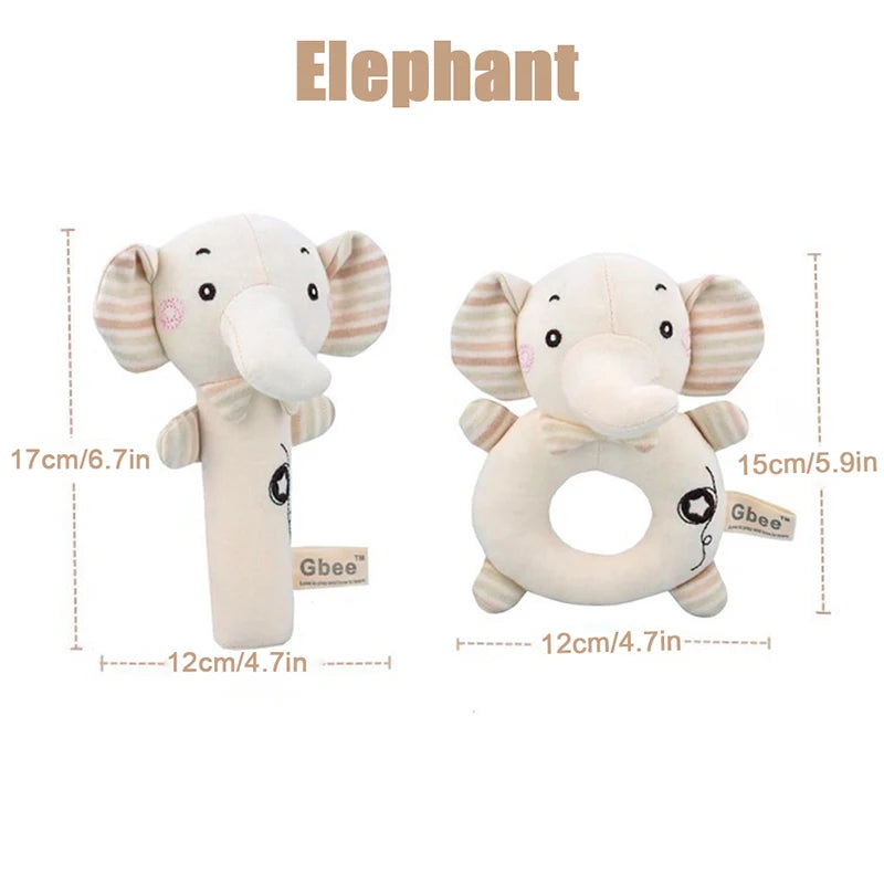 Baby Rattles Plush Animal