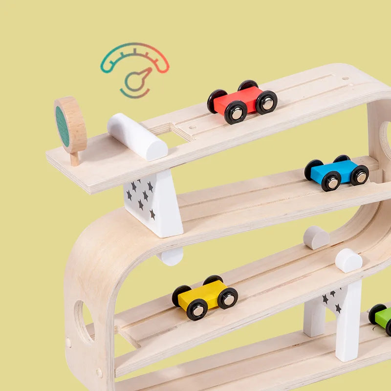 Wooden Racing Track