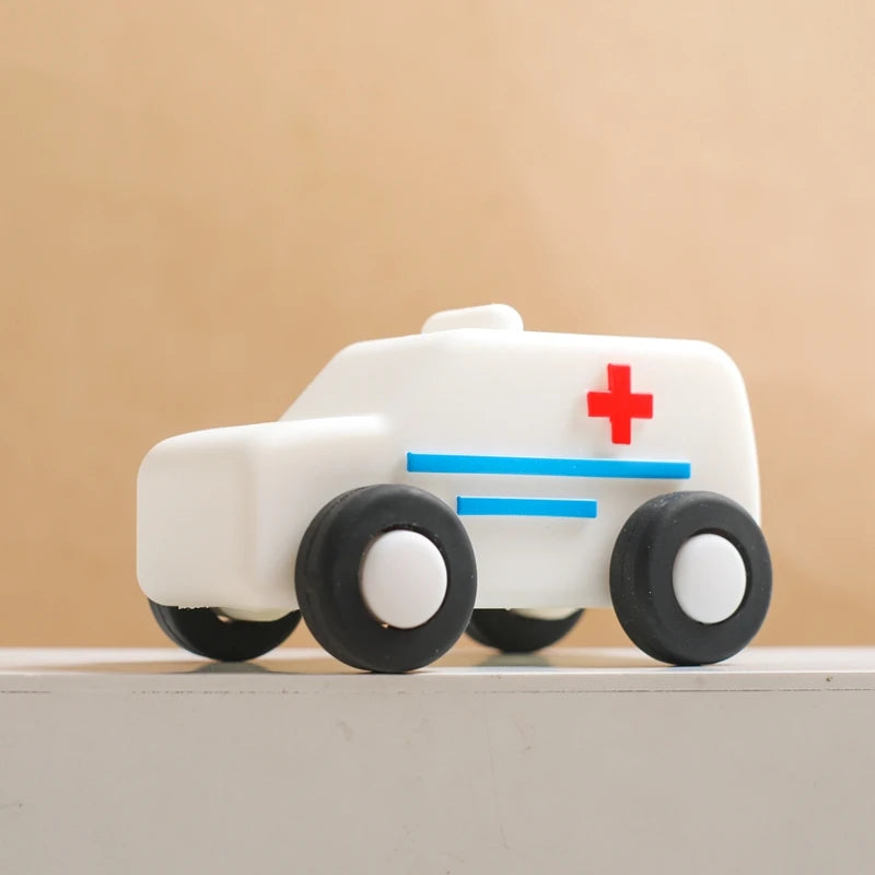 Montessori Baby Silicone Car