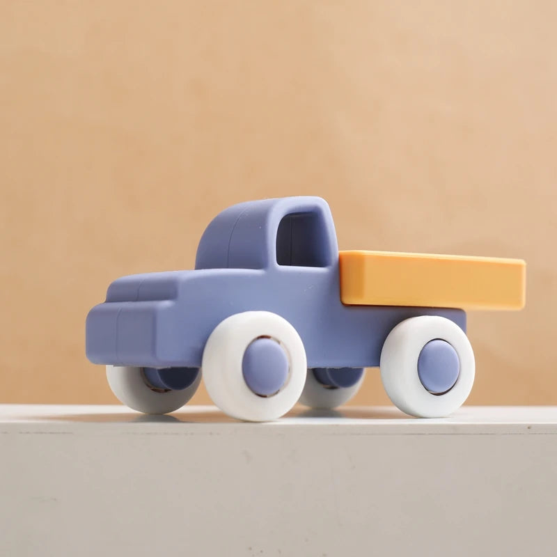 Montessori Baby Silicone Car