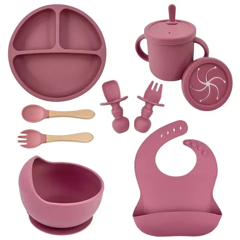 Food Grade Silicone Dish Set