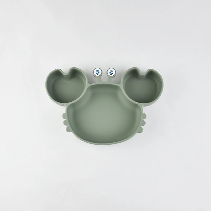 Baby Safe Silicone Dining Plate Suction