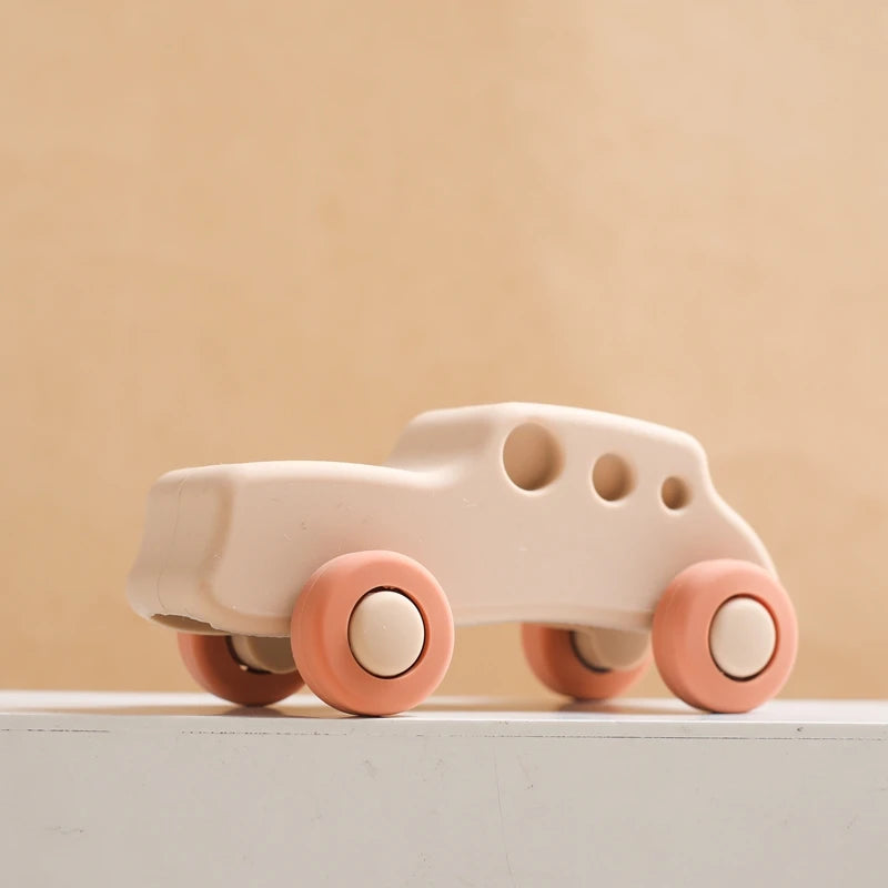 Montessori Baby Silicone Car