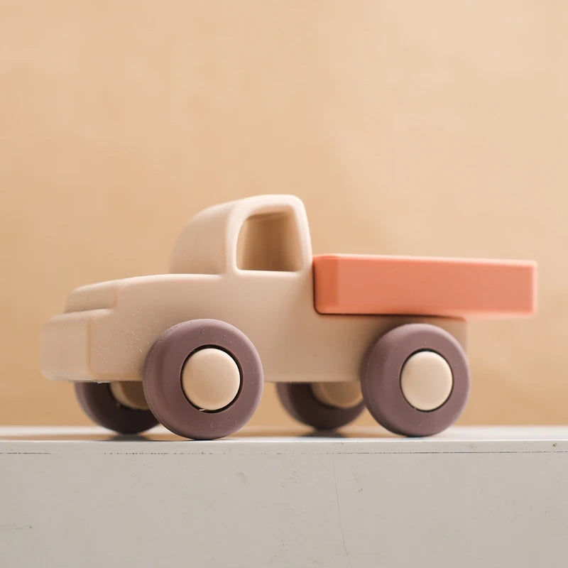 Montessori Baby Silicone Car