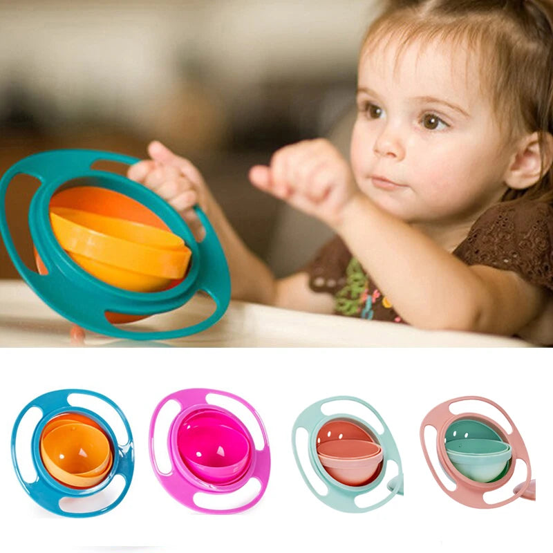 Gyro Bowl 360 Degree Rotation
