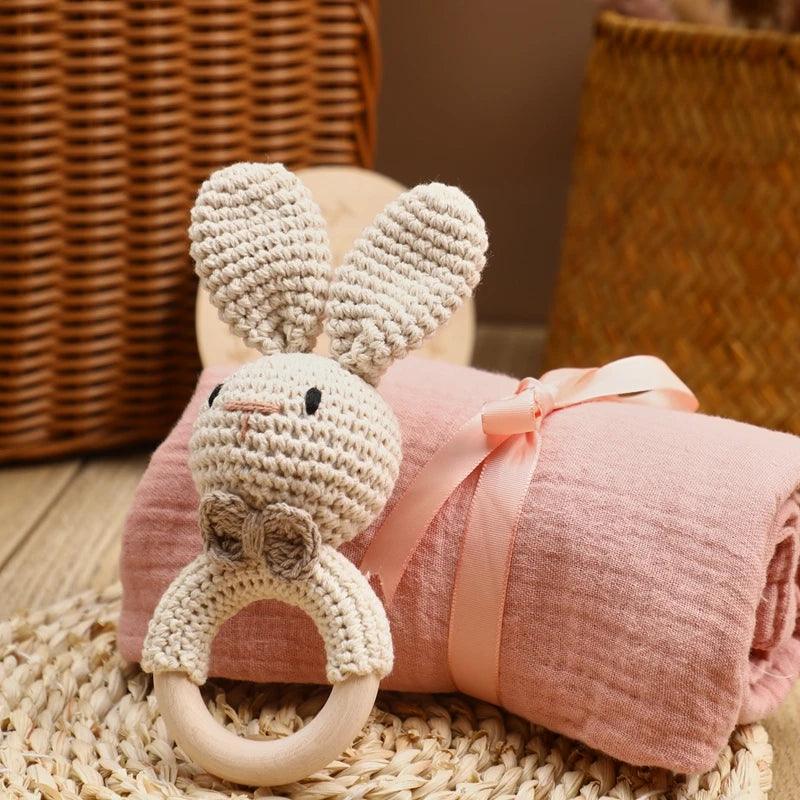 Silicone Pacifier Animal Rattle GIFT BOXES