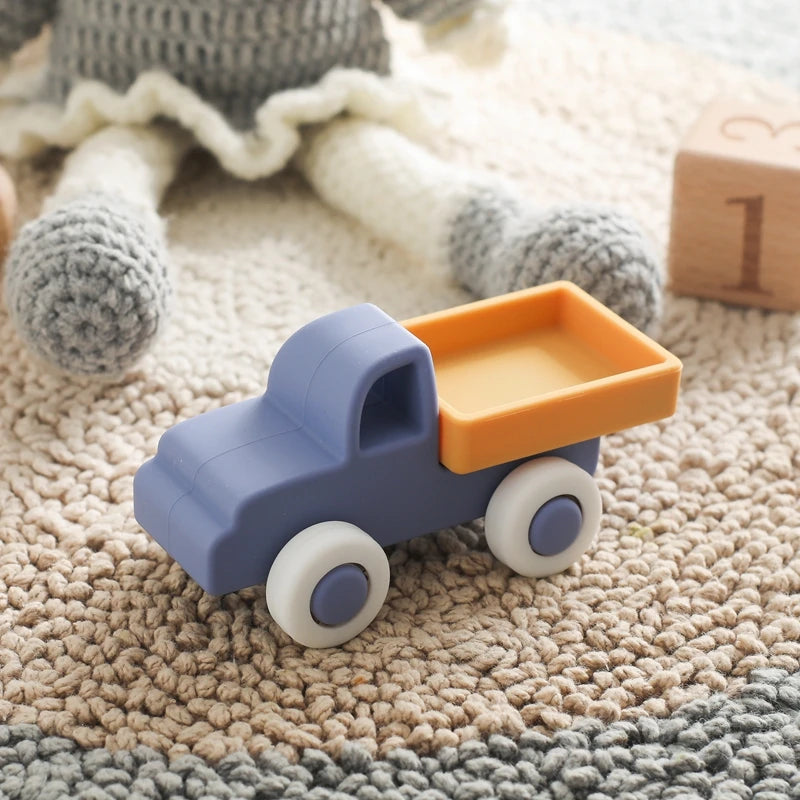 Montessori Baby Silicone Car