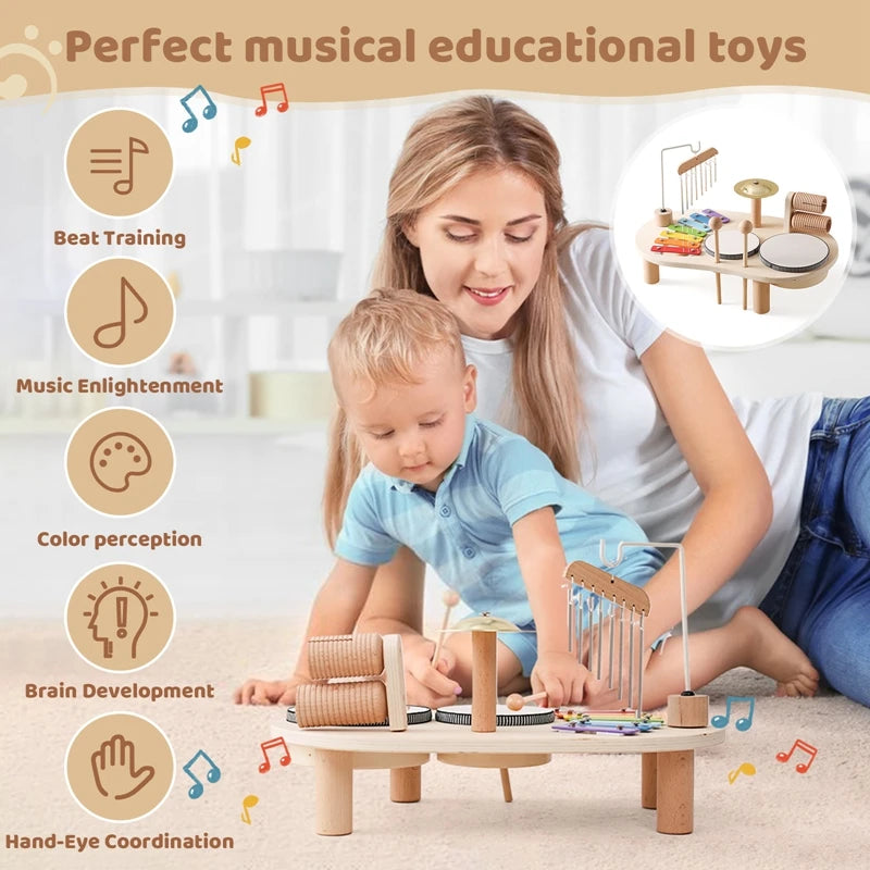 Mobile Drum Learning Toys