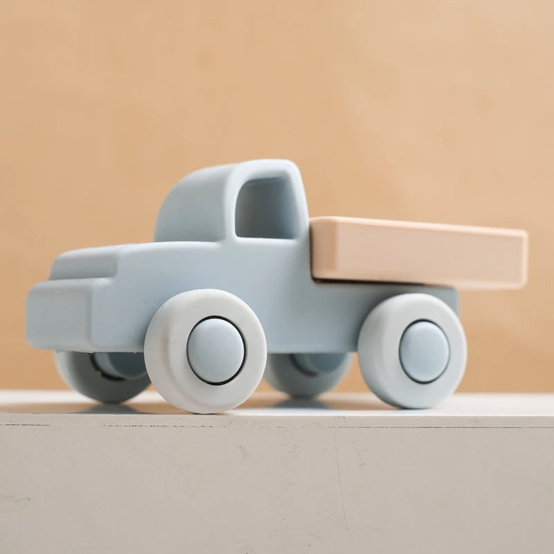 Montessori Baby Silicone Car