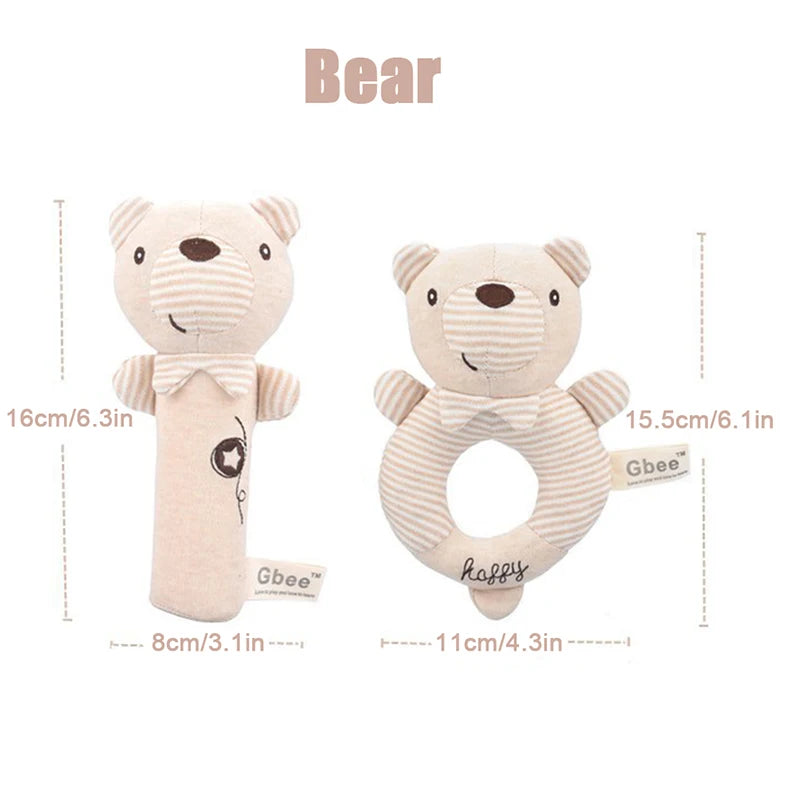 Baby Rattles Plush Animal