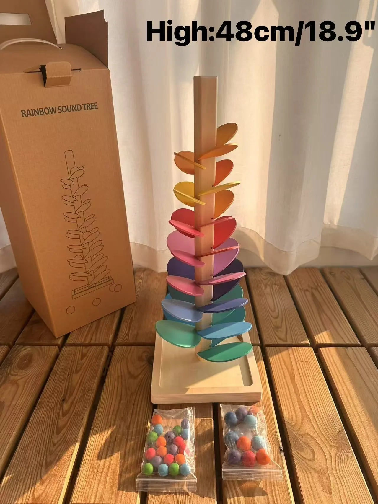 Rainbow Music Sounding Trees