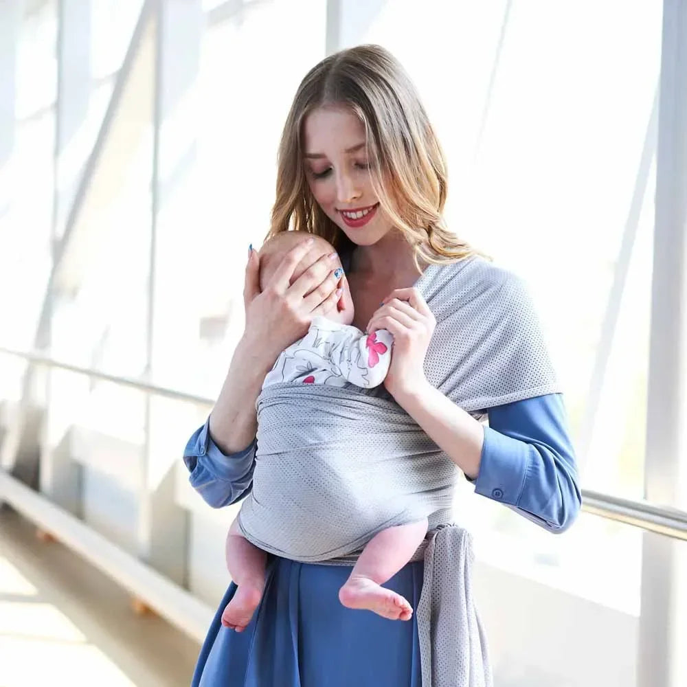 Baby carrier breathable mesh