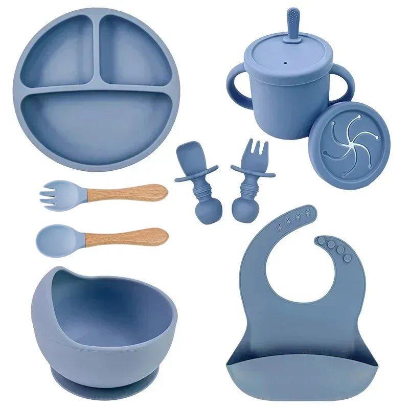 Food Grade Silicone Dish Set