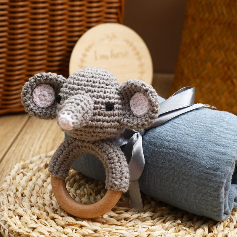 Silicone Pacifier Animal Rattle GIFT BOXES