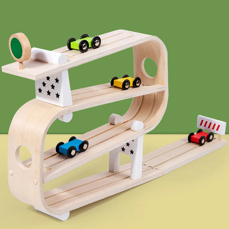 Wooden Racing Track