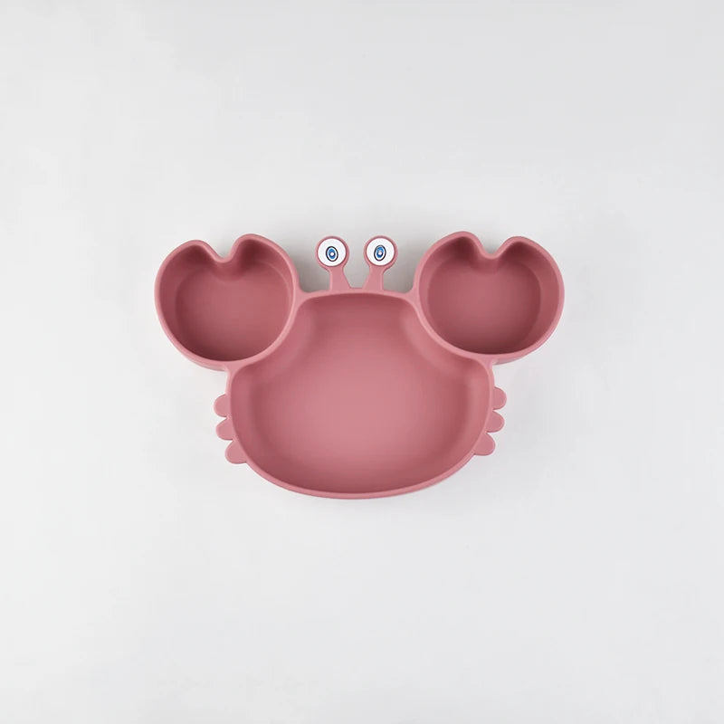Baby Safe Silicone Dining Plate Suction