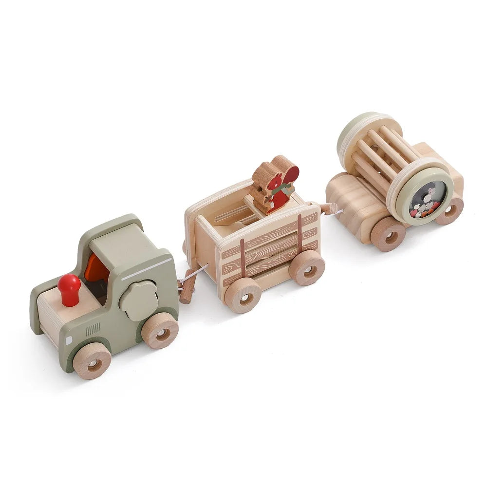 Montessori Toys Wooden Train