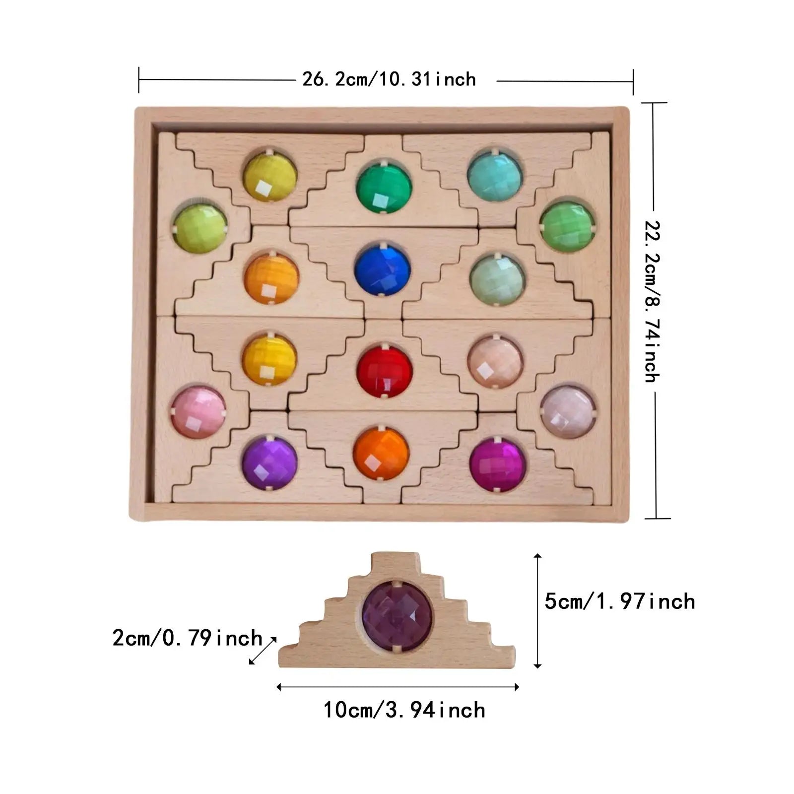 Cube Blocks Set Building