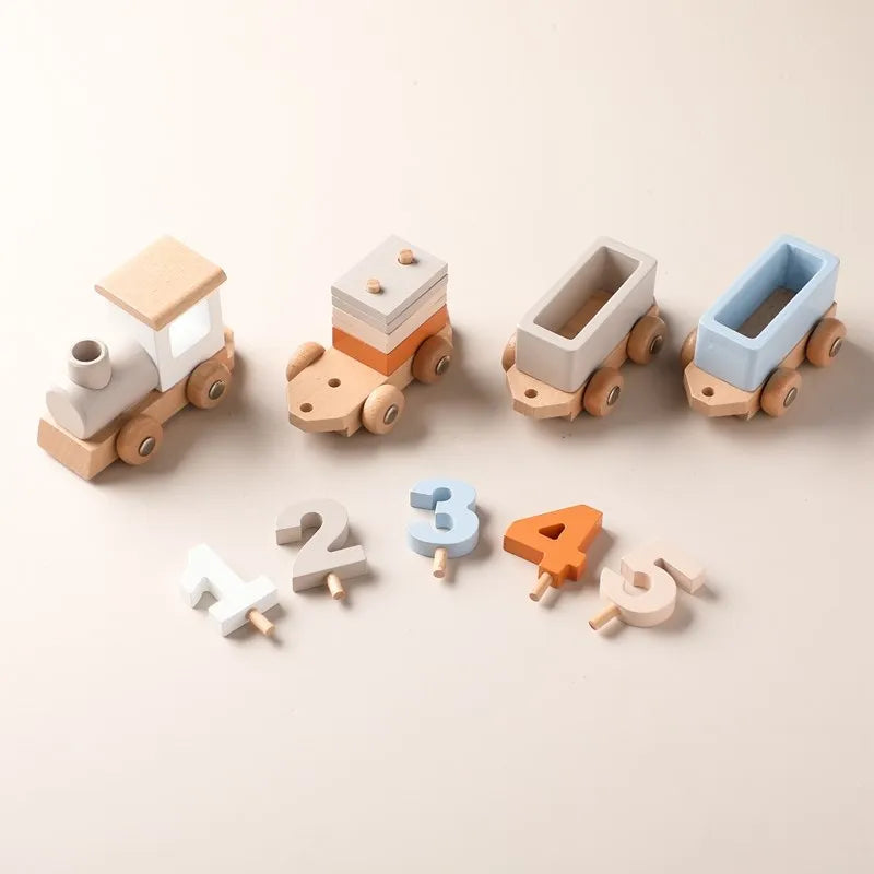 Wooden Afternoon Tea Set