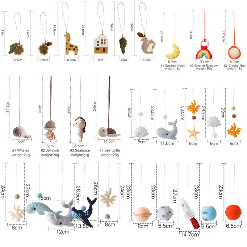 Gym Frame Pendant Toy