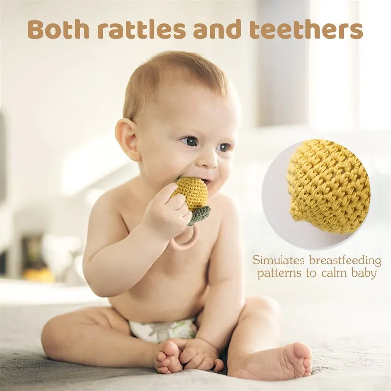 Lemon Rattle Toy