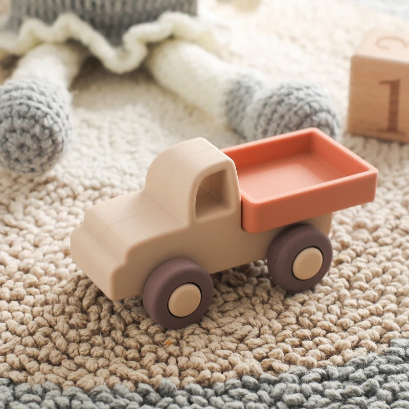 Montessori Baby Silicone Car
