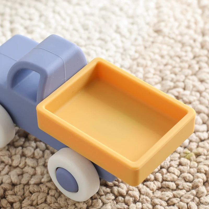 Montessori Baby Silicone Car