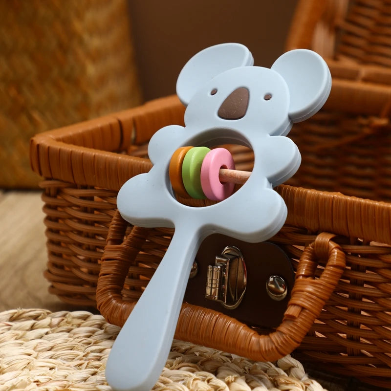 Silicone Pacifier Animal Rattle GIFT BOXES