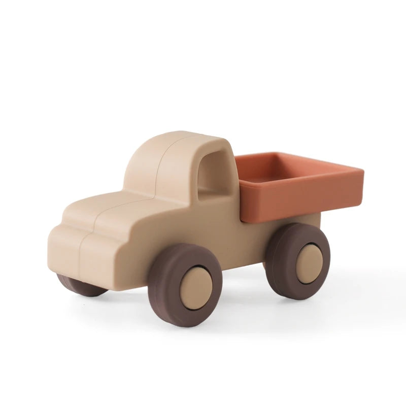 Montessori Baby Silicone Car