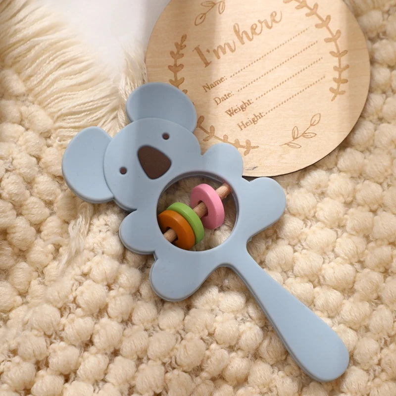 Silicone Pacifier Animal Rattle GIFT BOXES