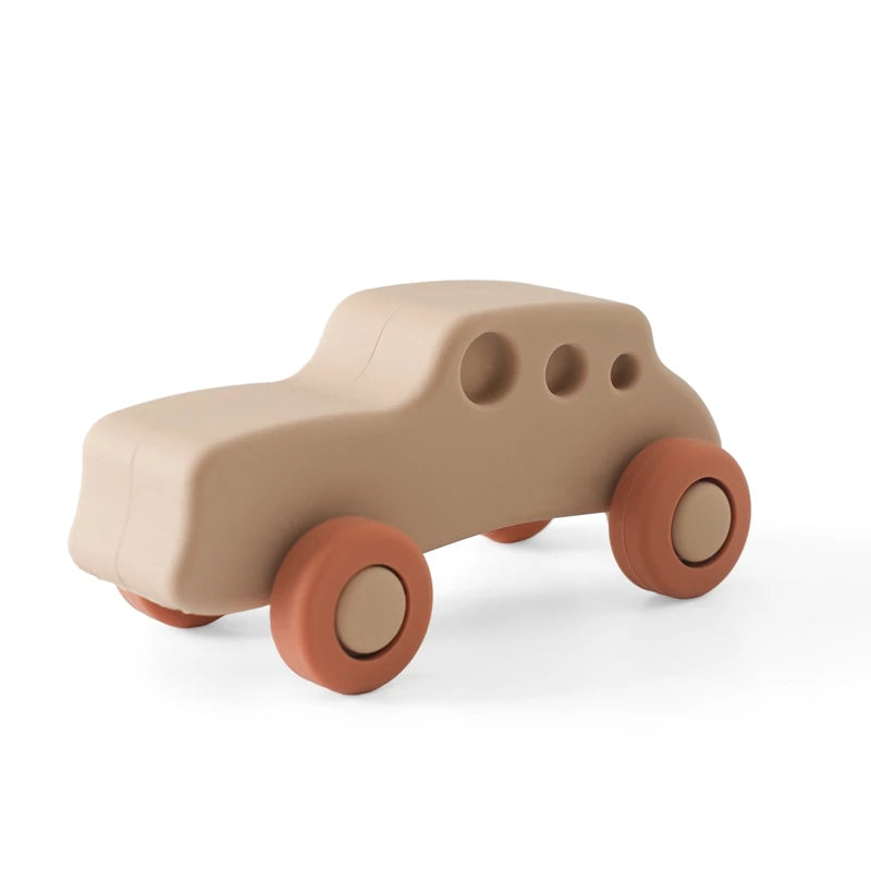 Montessori Baby Silicone Car