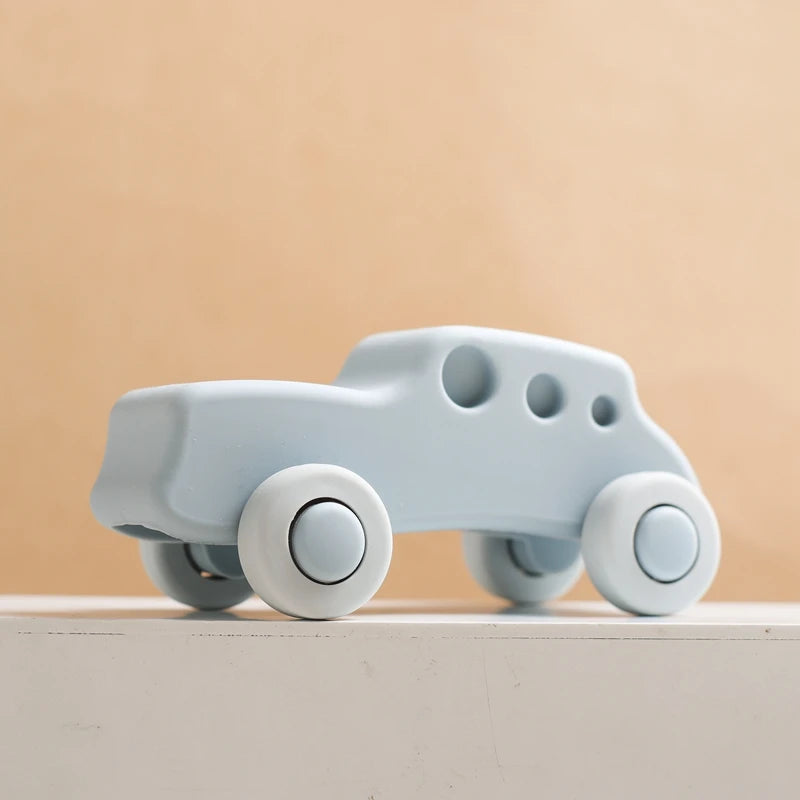 Montessori Baby Silicone Car