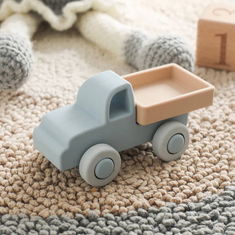 Montessori Baby Silicone Car