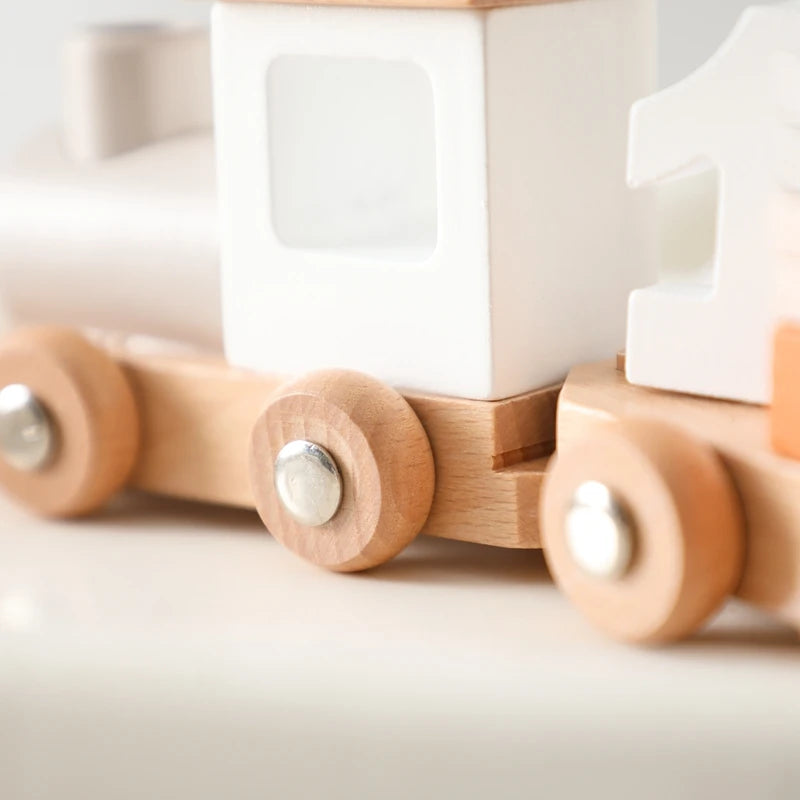 Montessori Toys Wooden Train