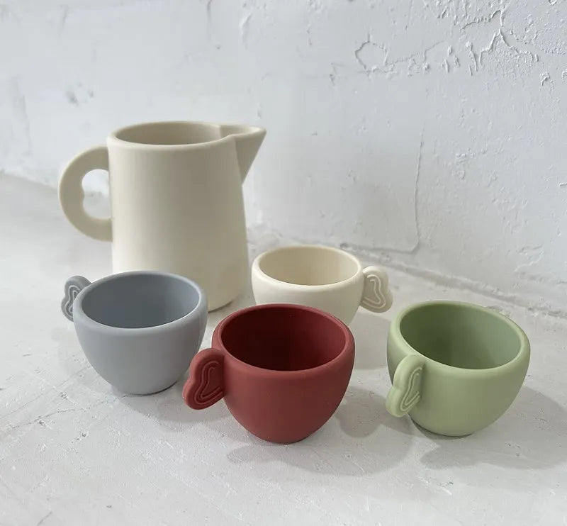 Wooden Afternoon Tea Set