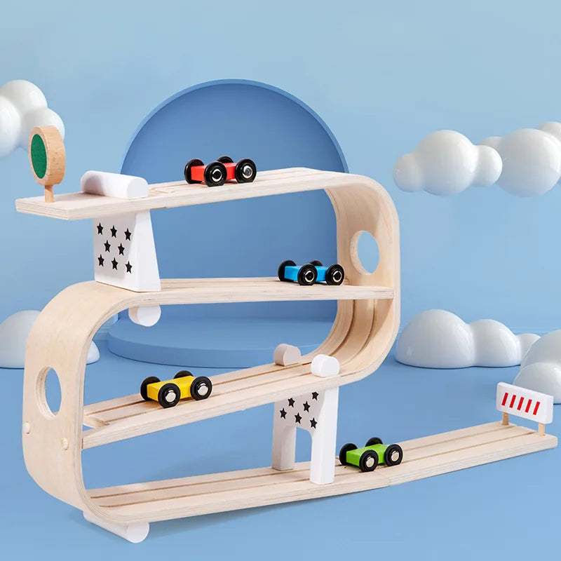 Wooden Racing Track