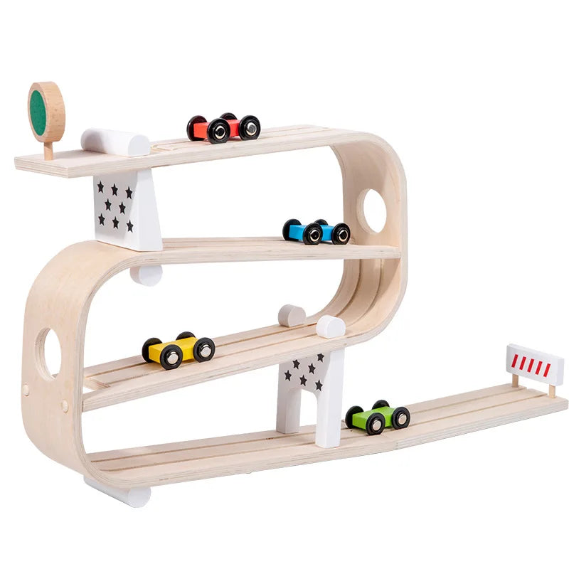 Wooden Racing Track