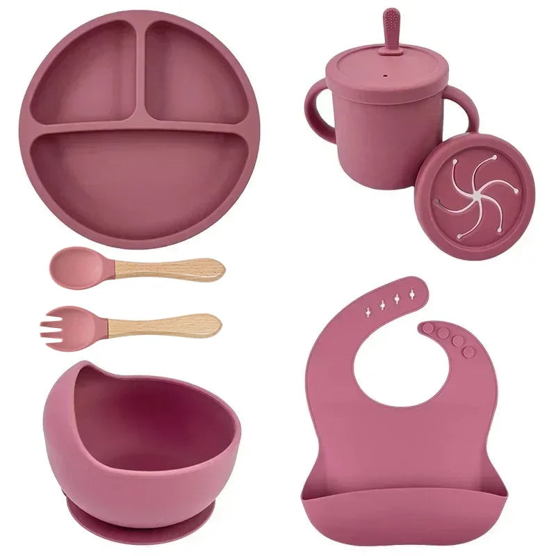 Food Grade Silicone Dish Set